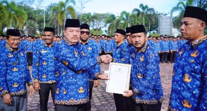 Bupati Nagan Raya Serahkan SK Pengangkatan 2.150 PPPK Paruh Waktu