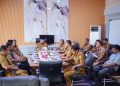 Bupati Nagan Raya Terima Audiensi Tim BNPB, Bahas Percepatan Huntara
