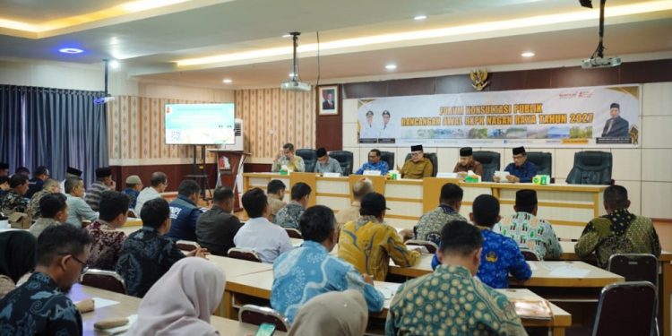 Bupati TRK Buka Forum Konsultasi Publik Ranwal RKPK Nagan Raya 2027