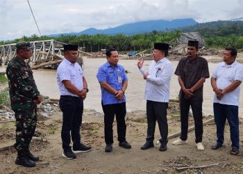Bupati TRK Harap Pemerintah Pusat Segera Perbaiki Jembatan Alue Wakie