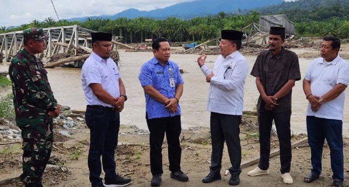 Bupati TRK Harap Pemerintah Pusat Segera Perbaiki Jembatan Alue Wakie