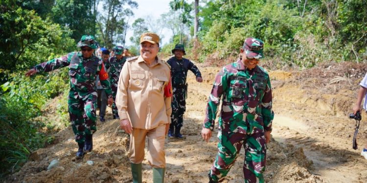 Bupati TRK Pimpin Upacara Pembukaan TMMD ke-127 di Kecamatan Beutong