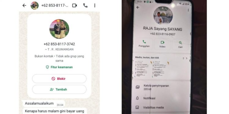 Pemkab Nagan Raya Imbau Warga Waspadai Akun WhatsApp Palsu Mengatasnamakan Bupati dan Wabup
