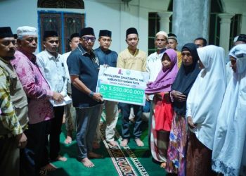 Pemkab Nagan Raya Salurkan Zakat Rp5,55 Miliar untuk Fakir dan Miskin