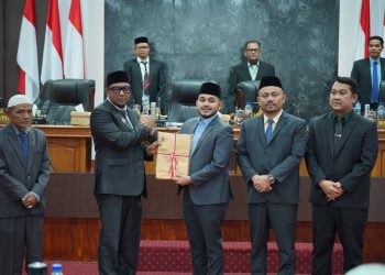 Pemkab Nagan Raya Sampaikan Raqan Pertanggungjawaban Pelaksanaan APBK 2025
