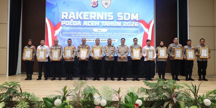 Kapolda Aceh Buka Rakernis SDM 2026, Tegaskan SDM Unggul Kunci Pelayanan Polri yang Profesional dan Humanis