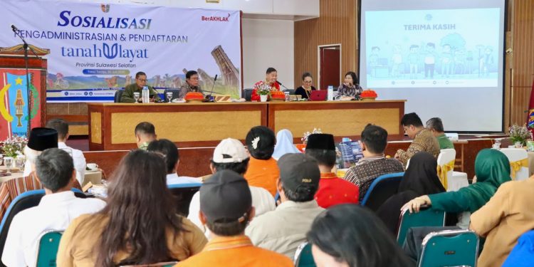 Kementerian ATR/BPN Sosialisasi Pengadministrasian Tanah Ulayat bagi Masyarakat Hukum Adat di Tana Toraja