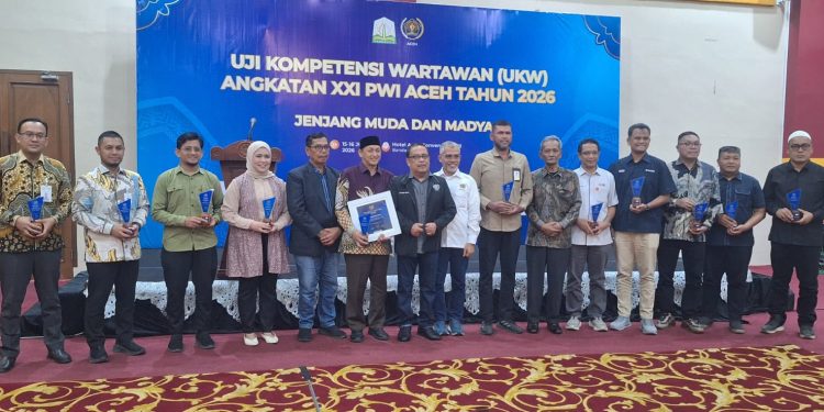 Libatkan Enam Penguji, PWI Aceh Laksanakan UKW Jenjang Muda dan Madya