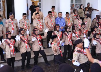 Nagan Raya Kirim 32 Pramuka Ikuti Jambore Nasional XII di Cibubur
