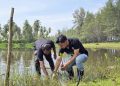 Peringati Hari Bhakti Adhyaksa, Kejari Nagan Raya Tanam Ribuan Pohon Manggrove di Pantai Kolam Bebek