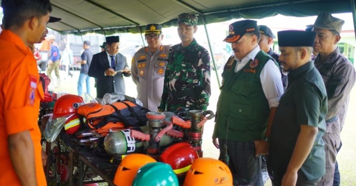 Bupati TRK Pimpin Apel Kesiapan Penanggulangan Karhutla Nagan Raya