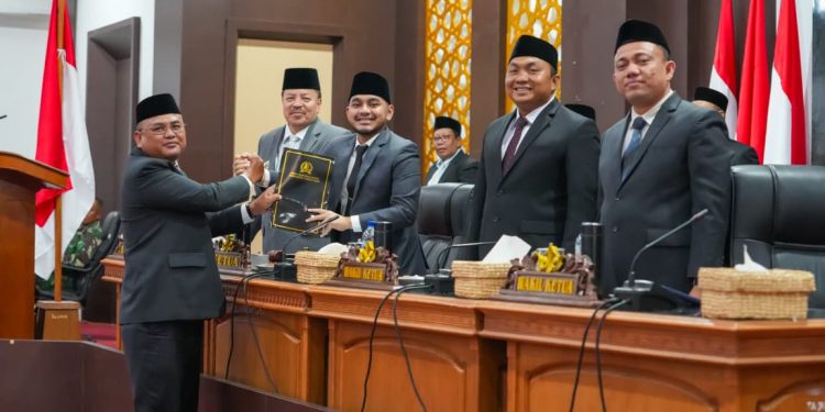 DPRK Nagan Raya Sahkan Rancangan Qanun Perubahan APBK 2026
