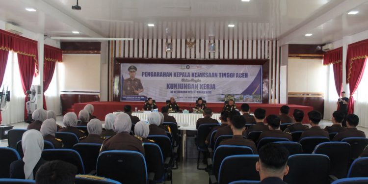 Kajati Aceh Lakukan Kunjungan Kerja ke Nagan Raya