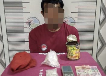 Lima Paket Sabu Ditemukan dalam Ransel, Pria di Nagan Raya Ditangkap