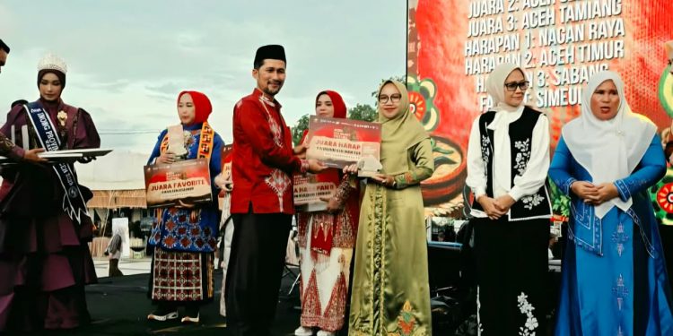 Nagan Raya Raih Juara Harapan I Paviliun Kuliner Terbaik ACF 2026