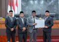 DPRK Nagan Raya Sahkan KUA-PPAS APBK Tahun Anggaran 2027