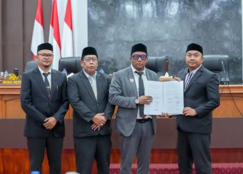 DPRK Nagan Raya Sahkan KUA-PPAS APBK Tahun Anggaran 2027