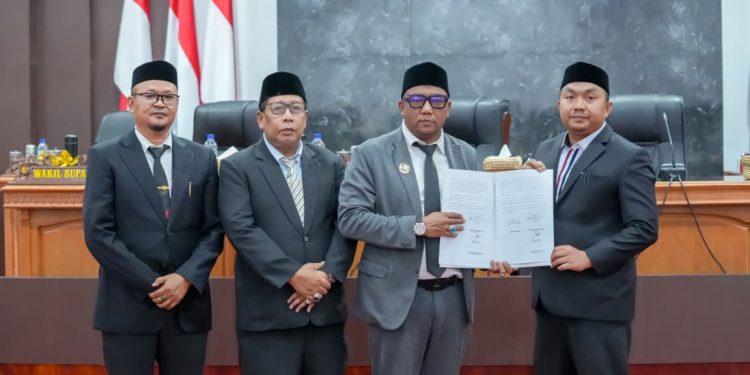DPRK Nagan Raya Sahkan KUA-PPAS APBK Tahun Anggaran 2027