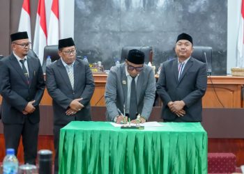 Pemkab Nagan Raya Sampaikan Rancangan KUPA dan PPAS-P APBK Nagan Raya 2026