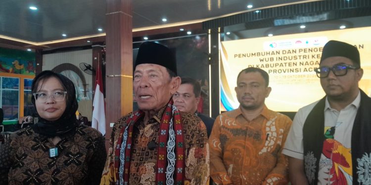 Ampon Bang Bersama Kementerian Perindustrian gelar Pelatihan  Wirausaha Baru di Nagan Raya