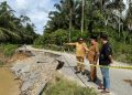 Bupati TRK Bersama Raja Sayang Tinjau Langsung Lokasi Erosi Krueng Lamie