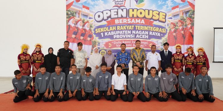Sekolah Rakyat Terintegrasi 1 Nagan Raya Gelar Open House