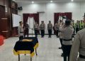 Kapolres Nagan Raya Pimpin Sertijab Kapolsek Beutong dan Kuala Pesisir