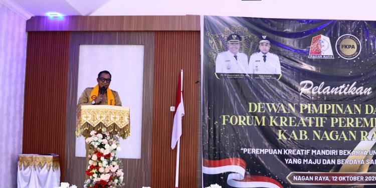 Wabup Raja Sayang Hadiri Pelantikan Pengurus FKPA Nagan Raya Periode 2025–2030